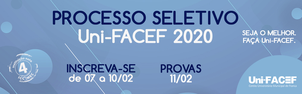 4º Processo Seletivo para Transferência 2020